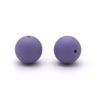 Cuentas Redondas de Silicona Transfronterizas 15 mm Redondas Grado Alimenticio Cuentas de Silicona para Bebé Accesorios para Cadena de Chupete Infantil Ahora