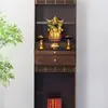 Mesa de Altar Budista, Santuario de Dios, Gabinete del Dios de la Riqueza, Mesa de Incienso de Guan Gong, Gabinete de Adoración Doméstica del Bodhisattva Guanyin, Santuario del Dios de la Tierra