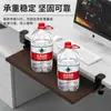 Soporte para Teclado de Computadora sin Perforaciones Soporte de Riel Deslizante Hardware de Escritorio Tablero de Extensión de Oficina Codo Giratorio Soporte de Mano