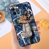 Funda para iPhone 17 Colaboración Dragon Ball Adecuada para 15 Goku Siete Dioses de la Fortuna Europea y Americana Negra Otro Estilo de Cubierta Trasera Pintada Anticaída