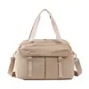 Bolso de hombro de gran capacidad, bolsa de viaje, se puede acoplar a una maleta con ruedas, bolsa de almacenamiento, bolsa de maternidad, bolso cruzado de hombro de gran capacidad