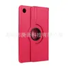 Para Tab Nova Samsung A9 Case Protetora de Painel Plano 8.7 Padrão Lichia Giratória 360 Case de Couro SM-X115 Case Protetora