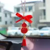 Colgante de Calabaza Estilo Chino Transfronterizo Materiales para Manualidades Adorno Hecho a Mano para Atraer Dinero Decoración Colgante Adorno para Espejo Retrovisor para Interior de Coche