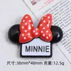 Dibujos Animados Lindo Qiqi Diversión Infantil Hecho a Mano DIY Accesorios para Joyería Pegamento de Crema Resina Accesorios Pequeños Hebilla para Zapatos de Agujero Material