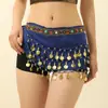 Decoración Creativa de Danza del Vientre Cadena para la Cintura Cadena para la Cintura de Danza India Accesorios para Ropa DIY Cadena Metálica con Lentejuelas para Pantalones