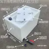 Caja para peces vivos montada en vehículo, caja de transporte para peces vivos, adecuada para pesca en estado salvaje y pesca en estanques, asa horizontal, tapa abatible, contenedor grande para peces, caja de transporte para peces