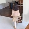 Vestido para niña 2025 Primavera Nuevo Bebé Sensación de Alta Suave Suéter de Lana Vestido de Princesa Moda Casual