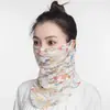 Véu de Cobertura Facial com Protetor Solar Novo de Verão com Gancho de Orelha Antigo Máscara Fina Fashion à Prova de Vento e Raios UV