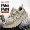 Zapatos de Protección Laboral Estilo Nuevo con Agujeros Grandes para Ventilación, Zapatos de Seguridad Anti-Golpes y Anti-Perforación, Verano 4.0 Kevlar Aislamiento Zapatos para Electricista 10Kv