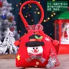 Bolsa de Regalo Navideña Bolsa de Regalo Bolsa de Dulces Bolsa de Regalo de Papá Noel Suministros Navideños Accesorios Caja de Regalo de Terciopelo Dorado
