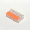 Terminal de conexión rápida PCT-412413 conector de cable para mejoras del hogar de dos vías y tres vías conector terminal de ramificación para lámpara