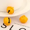 22mm cor doce 17mm pintura colorida Sino pequeno 2diy coleira de animal de estimação acessórios chaveiro bolsa pendurar Sino pequeno