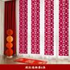 Guirnalda larga en forma de XI para boda, traje para decoración de habitación de boda, boda, casa nueva, dormitorio, sala de estar, cortina, colgante de mariposa tridimensional