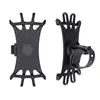 JOHORSE Suporte de Telefone de Silicone para Bicicleta Motocicleta Elétrica Cinta Elástica Suporte de Telefone para Navegação ao Ar Livre