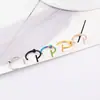 Comercio Electrónico Transfronterizo Europeo y Americano Acero Inoxidable Unisex Sin Perforación Bola Barra Transversal en Forma de C Pinza para Labio Anillo Falso para Nariz Anillo para Labio