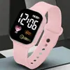 Comercio Exterior Wholesale Color Deslumbrante Deportivo Niños Adolescentes Reloj Electrónico Tendencia LED Hombres Mujeres Cuadrado Multifuncional Electrónico