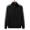 Transfronterizo - Uniformes de Equipo Personalizables Traje Casual Deportivo de Tres Rayas de Moda Chaqueta con Cuello Alto para Hombre Ropa Deportiva