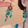 Lindos Brincos com Franjas de Estilo Étnico Exótico para Mulheres, Temperamento Exagerado Boêmio, Brincos de Estilo para Feriados