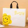 Bolsas Non-Woven al por Mayor en Stock, Bolsos de Mano Ecológicos, Bolsas de Compras Laminadas Personalizadas Engrosadas, Logotipos Impresos Personalizados