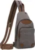 Procesamiento Bolso de Hombro Cruzado Personalizado Bolso de Hombro Mochila Casual de Lona para Hombres y Mujeres