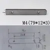 Porcas retangulares de aço inoxidável 304, porcas multi-furo, acessórios para perfil de alumínio, porcas não padronizadas M6, M4, M8