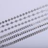Europeo y Americano transfronterizo nuevo acero inoxidable moda nicho estilo creativo diy accesorios de joyería simple para todo