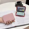 Cartera Textura Real a Mano para Tarjetas Hombre Exquisita de Alta Gama Mujer Antidesmagnetización Ultrafina Certificado Multitarjeta Gran Capacidad Chaqueta para Tarjetas Compacta