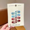 Pinzas para el pelo BB de colores dopamina para niños, pinzas para el pelo versátiles dulces y lindas para niñas y bebés, pequeños accesorios para el pelo