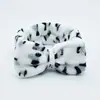 Popular Europea y Americana Terciopelo de Coral Estampado de Leopardo Diadema Mariposa para Mujer Coreana de Lunares Diadema Cuadros Lavado de Cara