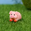 Adornos de Resina para Micro Paisajismo Doce Animales del Zodiaco Buey, Oveja, Rata, Buey, Tigre, Conejo, Dragón, Serpiente, Caballo, Oveja, Gallo, Perro, Cerdo Muñeca Innovadora de Resina