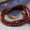 Zâmbia Sândalo Vermelho Sangue Sândalo Vermelho Africano Vênus Artificial Pulseira Pulseira de 108 Contas para Homens e Mulheres DIY