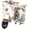 Capa Transparente à Prova de Chuva e Poeira para Veículo Elétrico, Impermeável e Resistente à Sujeira, Capa Completa Universal para Bicicletas Elétricas, Capa à Prova de Sol e Chuva para Motocicletas