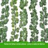 Casamento Primavera e Verão 2025 Vegetação Artificial Flor de Seda Folha de Uva Vinha Decoração de Cena de Teto Material Enrolado Arranjo de Flor Falsa