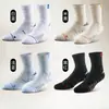 Calcetines Cortos Blancos para Mujer, Calcetines Finos de Algodón para Verano, Calcetines Postparto Sin Costuras, Calcetines Cortos Negros de Media Pantorrilla para Primavera y Otoño para Verano