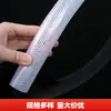 Manguera Transparente de PVC Reforzada con Fibra de 1/2 Pulgada, 3/4 Pulgada, 1 Pulgada Tubería de Plástico para Agua para Lavado de Autos, Riego de Jardines y Tubería con Patrón de Piel de Serpiente