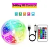 Kit de Tira de Luces Wifi Control Remoto Inteligente Tira de Luces LED 5V RGB de Colores Luz de Ambiente para Fondo de TV