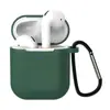 Adequado para Capa Protetora para Fone de Ouvido Apple AirPods 1ª/2ª Geração Capa Macia Universal Sem Fio Bluetooth Silicone