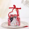 Caixa de Doces para Casamento 2026 Novo Modelo Sacola Criativa de Doces para Casamento Embalagem de Doces de Casamento de Alta Qualidade Caixa de Presente