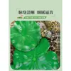 Decoração de Esconderijo para Tartaruga Paisagem Plantas Verdes Falsas Folhas de Lótus Aquário Plantas Aquáticas Simuladas Ornamentos Flutuantes para Tanque de Peixes Pacote de Suprimentos