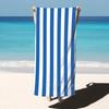 Toalha de Praia de Microfibra Impressão por Transferência de Calor Absorvente de Água Veludo Dupla Face Toalha de Banho Suporta Pedidos Pequenos Dzh Toalha de Banho de Gaze Tamanho Grande