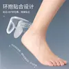 Sapatos de Salto Alto Artefato Anti-Queda para Salto Adesivos de Calcanhar Anti-Desgaste Silicone Macio de Alta Elasticidade Invisível Anti-Queda Adesivos para Calcanhar