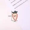 Jaqueta de Penas Nova Outono e Inverno Jaqueta Acessórios Decorativos Adesivos de Patch Combinação Fofa Expressão Fruta Bordado Adesivos de Tecido