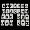 26 Pingentes de Letras do Alfabeto Inglês Acessórios de Joias em Aço Inoxidável Acessórios de Marca Tendência Pingentes para Colar Chaveiro DIY
