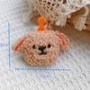 Broche de cachorro rizado, accesorio para el cabello, bufanda, ropa, sombrero de dibujos animados, decoración DIY.