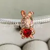 Pingente Gato da Sorte Panjia Dora em Cobre Branco Banhado a Prata 925 Pingente da Sorte Mahjong Acessórios para Pulseira DIY