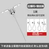 Cuerda para Colgar Carteles Cuerda de Acero Código de Colgar Acrílico Hebilla de Cuerda Ajustable de Bloqueo Automático Accesorio para Lámpara de Araña