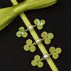 Nuevo botón de estilo chino cheongsam, botón de tres anillos tejido a mano con cuentas, botón de chaleco de traje Tang, accesorio de ropa