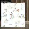 Azulejo Floral Cerámico Completo Acabado Mate 600X1200 Cocina Balcón Pared de Fondo Pieza Floral Azulejo Estilo Crema Azulejos de Baño