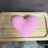 Accesorios de Ganchillo Hechos a Mano Terminados, Colgantes, Joyería, Decoraciones para Ropa, Accesorios de Tela para Zapatos y Calcetines, Formas de Corazón Decorativas