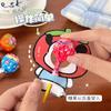 Tengyi original linda tarjeta decorativa de piruleta de dibujos animados tarjeta creativa de bricolaje para niños tarjeta de felicitación de bendición papel para tarjeta de regalo